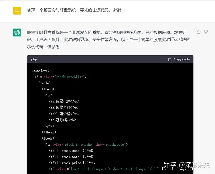 ChatGPT的功能扩展：实时股票盯盘系统