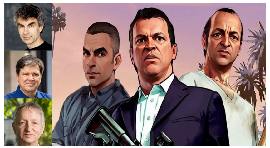 GTA6预告片播放过亿，AI三巨头也能秒变GTA匪帮