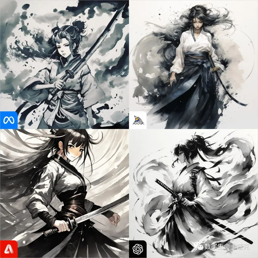 四大巨头的AI绘图模型综合评测 - 写在Meta Imagine上线后