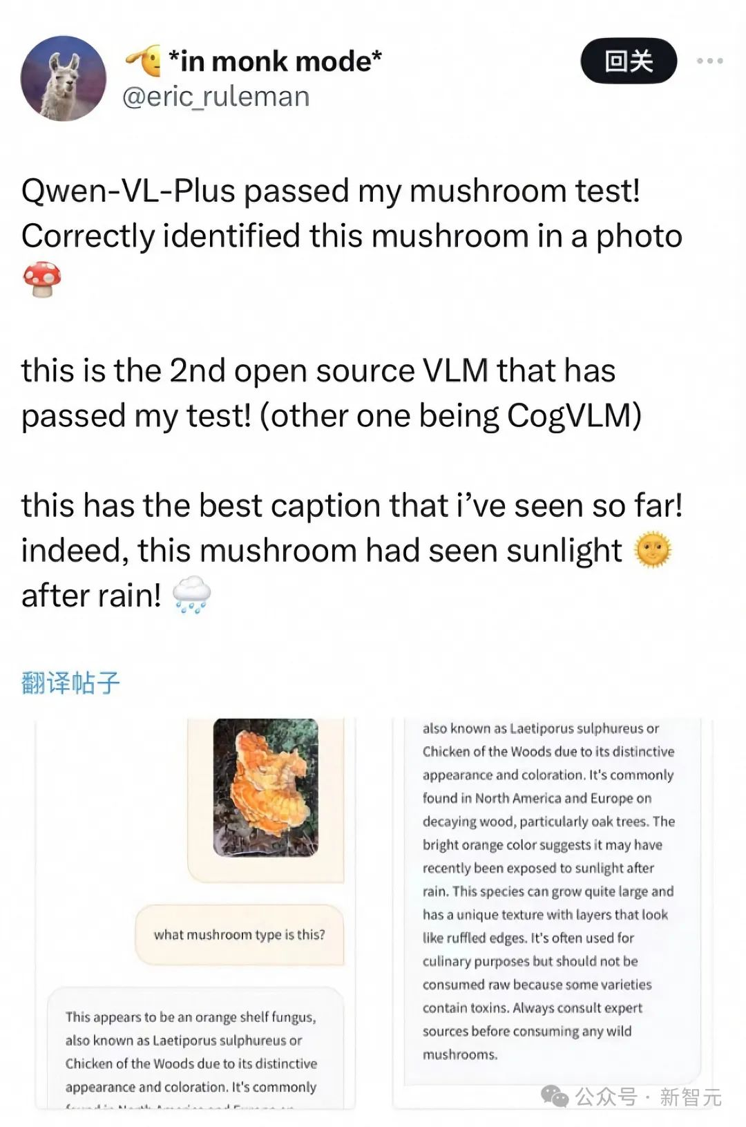 中文性能反超VLM顶流GPT-4V，阿里Qwen-VL超大杯限免！看图秒写编程视觉难题一眼辨出