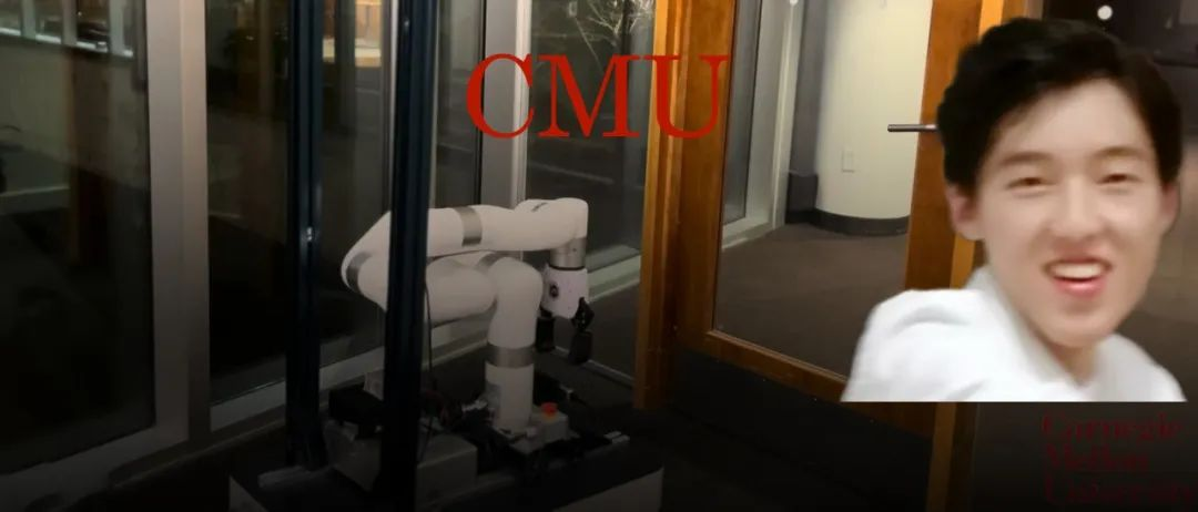 CMU华人18万打造高能机器人,完爆斯坦福炒虾机器人!全自主操作,1小时学会开12种门