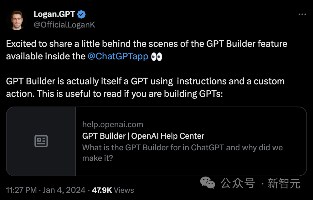 GPT Store下周赶场，OpenAI应用大爆发箭在弦上！最全GPT Builder使用指南来了