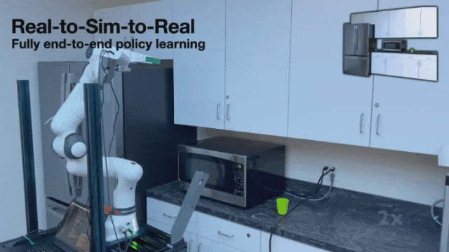 李飞飞「数字表兄弟」破解机器人训练难题！零样本sim2real成功率高达90%