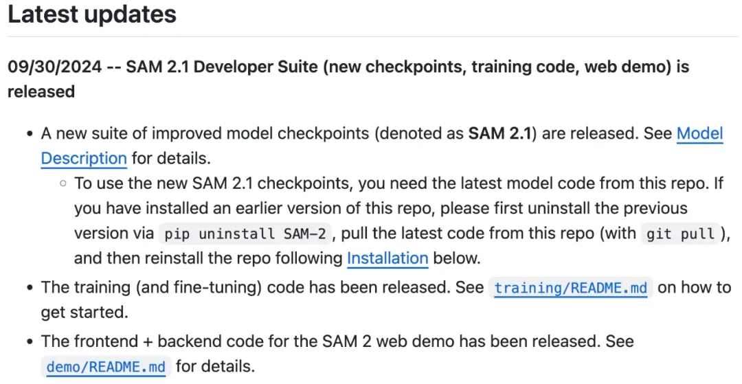 SAM 2.1上新、Lingua代码库发布，一大波Meta开源工具来袭