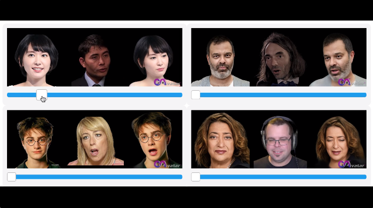 实时表情同步～专属3D虚拟头像生成开源方法GAGAvatar，表情、细节一个不落
