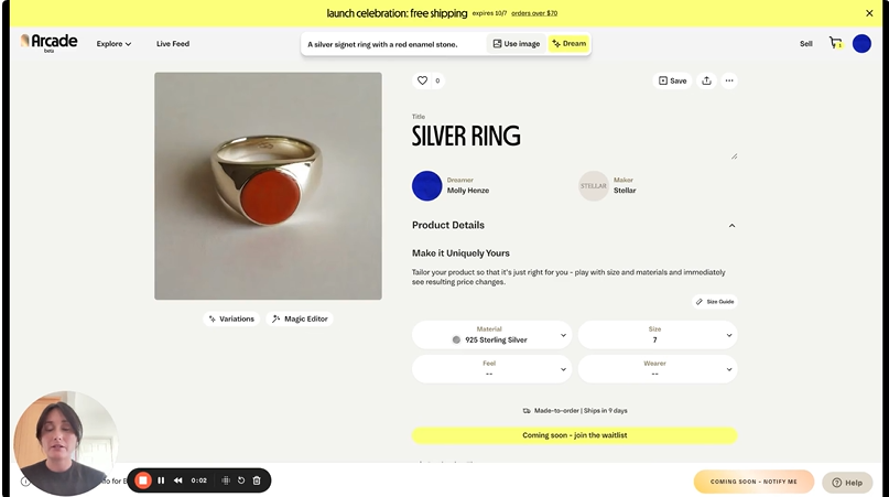 1700万美金融资，世界首个AI创作+电商社区，这款产品旨在将你的想法变为实物