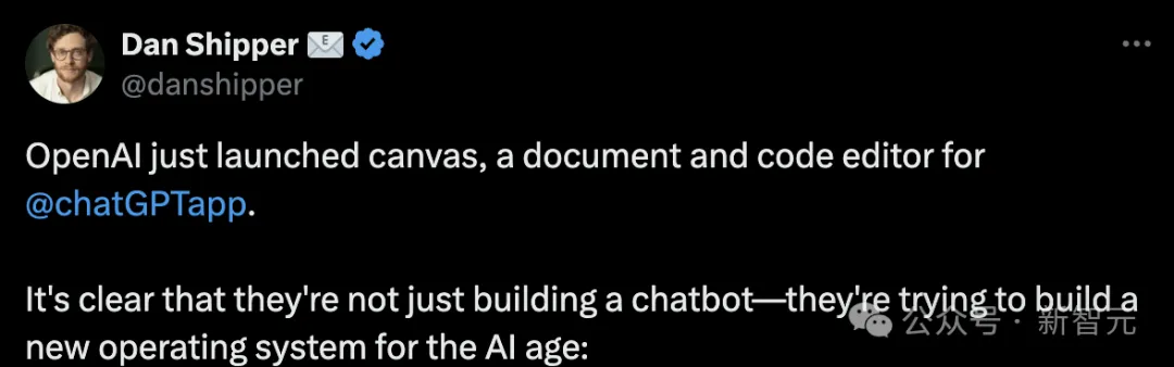 OpenAI发布新交互界面Canvas： 与ChatGPT一起写作编程，对标Claude Artifacts