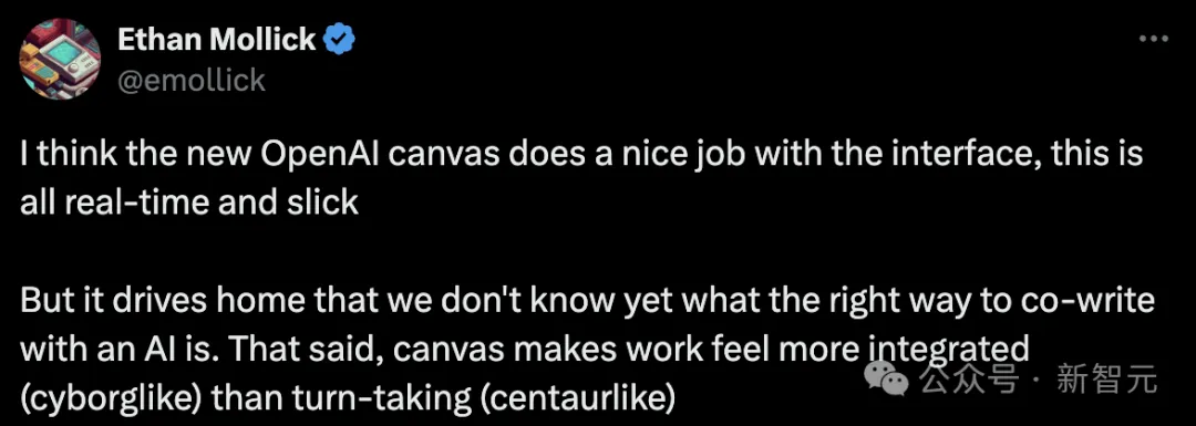 OpenAI发布新交互界面Canvas： 与ChatGPT一起写作编程，对标Claude Artifacts