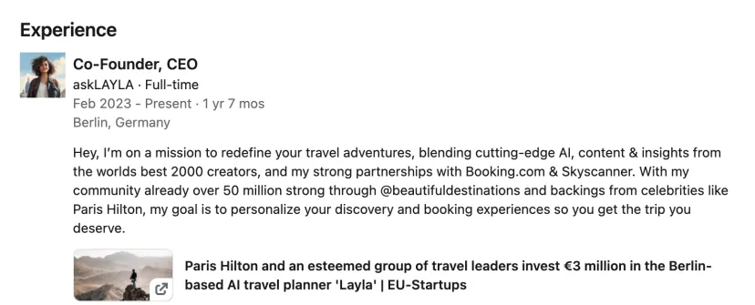 欧洲增速最快独角兽的联创打造AI旅游助手，获Booking.com联创和多家风投支持