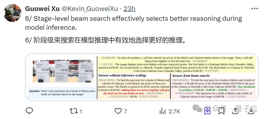 北大等发布多模态版o1！首个慢思考VLM将开源，视觉推理超越闭源模型
