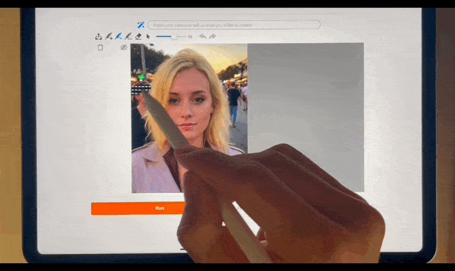 iPad可用AI绘画交互编辑神器火了，网友：颤抖吧PS