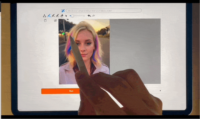 iPad可用AI绘画交互编辑神器火了，网友：颤抖吧PS