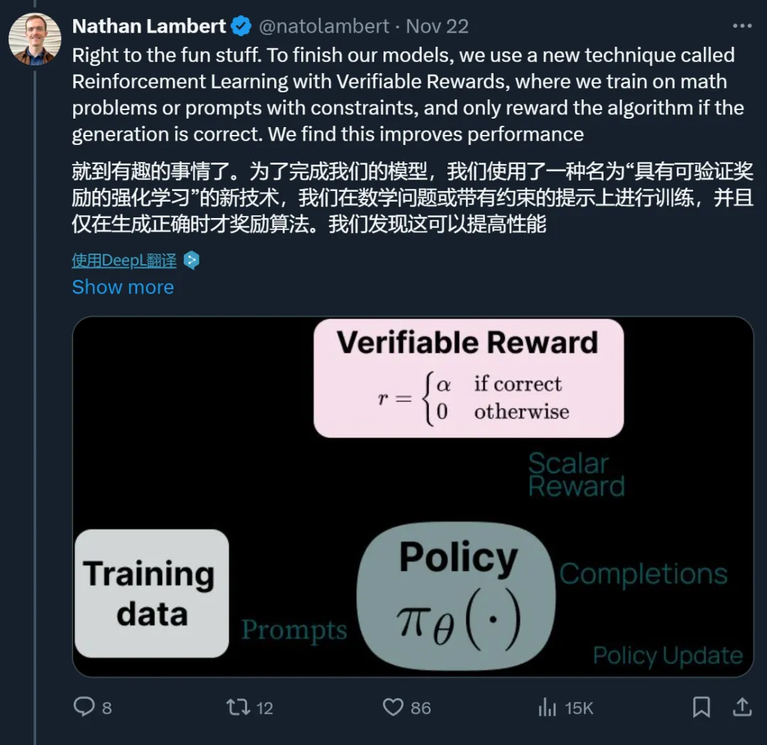 这才是真・开源模型！公开「后训练」一切，性能超越Llama 3.1 Instruct