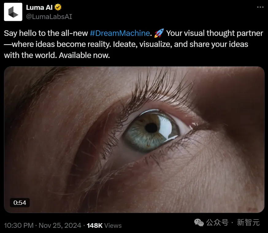 AI视频两巨头开战！Runway秒生现实大片，Luma动嘴创作电影