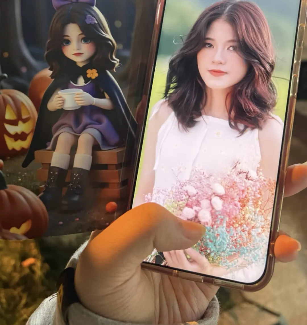 AI+万圣节的正确打开方式，今天朋友圈就这么发