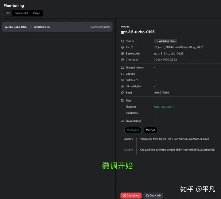 如何使用OpenAI fine-tuning(微调)训练属于自己的专有模型？