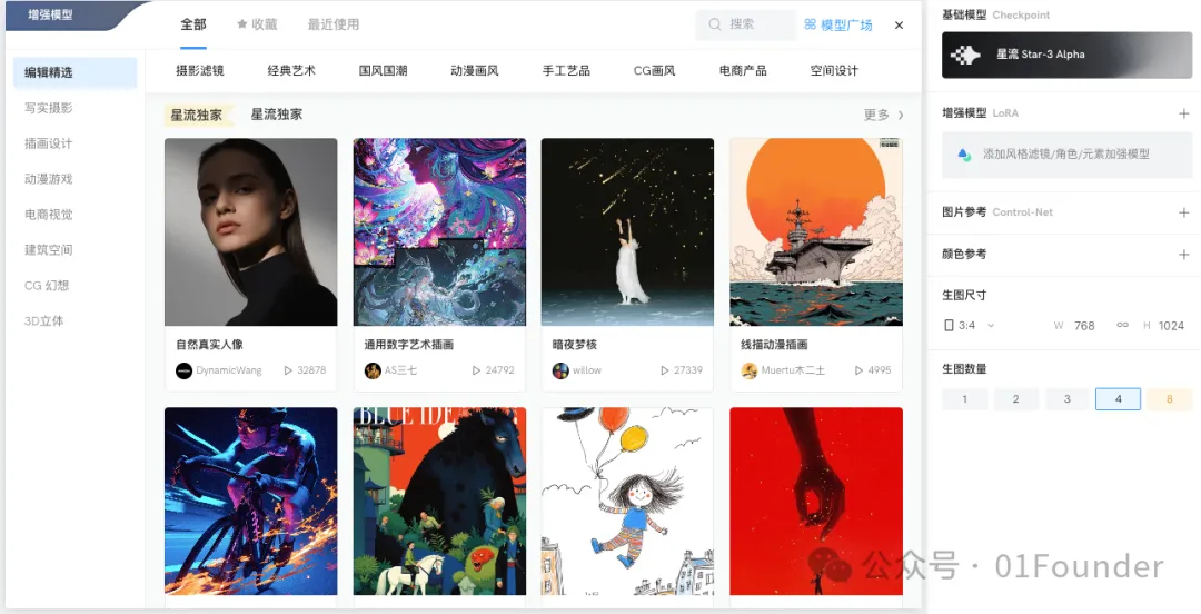 好消息，我们有中国人自己的Recraft和Midjourney了！
