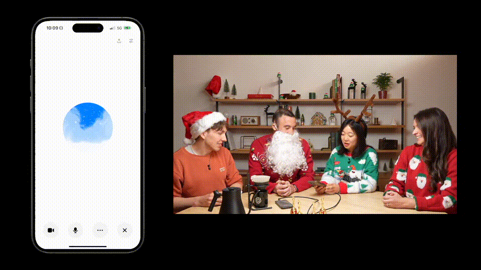 ChatGPT「睁眼」了！OpenAI版「Her」满血上线，还有圣诞限定彩蛋