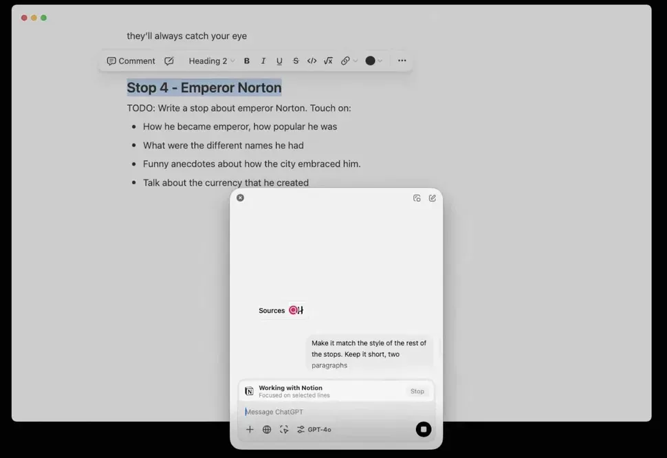 OpenAI发布季第十一天：ChatGPT深度集成Mac应用，从Chatbot变身AI Agent