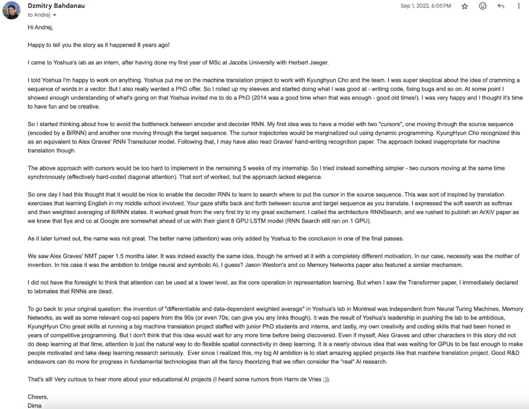 被忽略的起点？Karpathy揭秘最初的注意力论文被Transformer光芒掩盖的故事