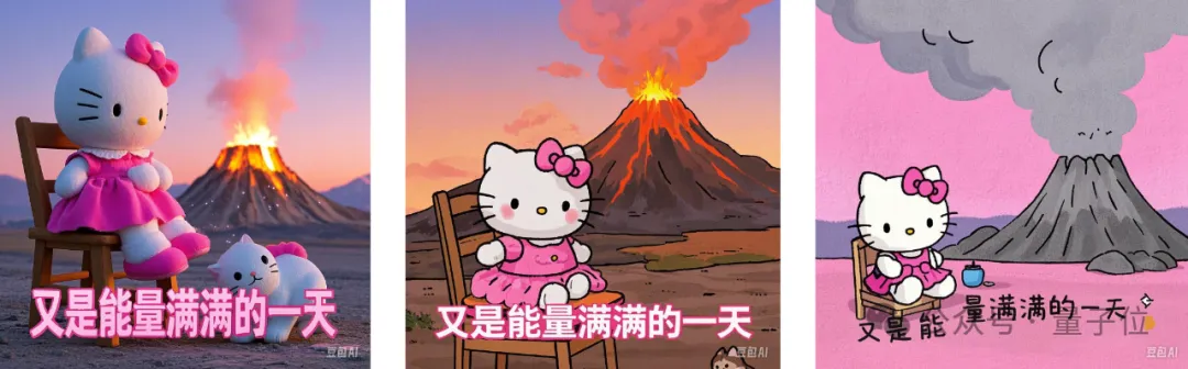 豆包学会“写字”了！秒出海报漫画表情包，运营神器get