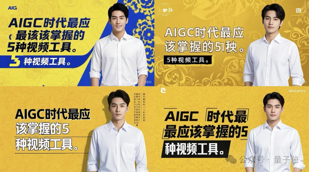 豆包学会“写字”了！秒出海报漫画表情包，运营神器get