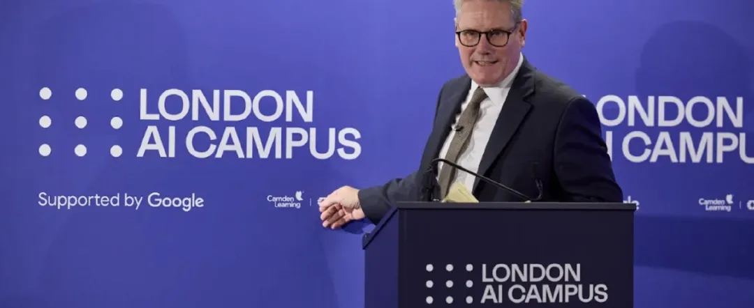谷歌资助了一所“AI校园”，英国首相站台
