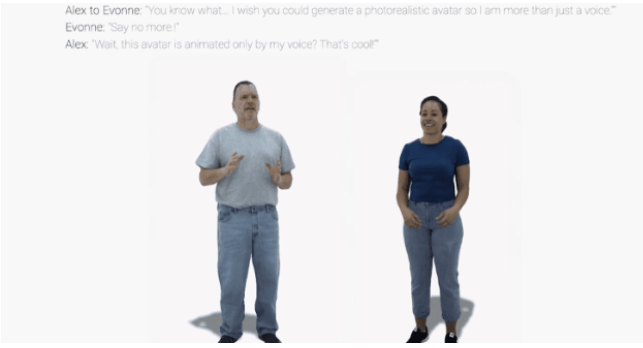 音频秒生全身虚拟人像，AI完美驱动面部肢体动作！UC伯克利Meta提出Audio2Photoreal