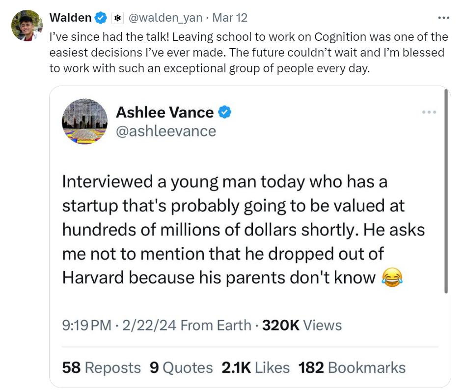 AI程序员Devin：通过了面试，但不一定适合职场