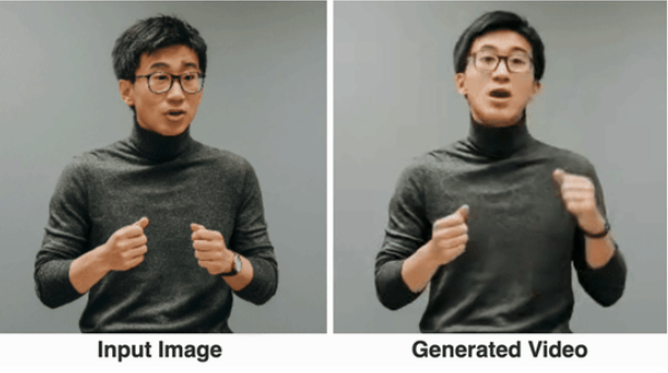 谷歌发布“Vlogger”模型：单张图片生成10秒视频
