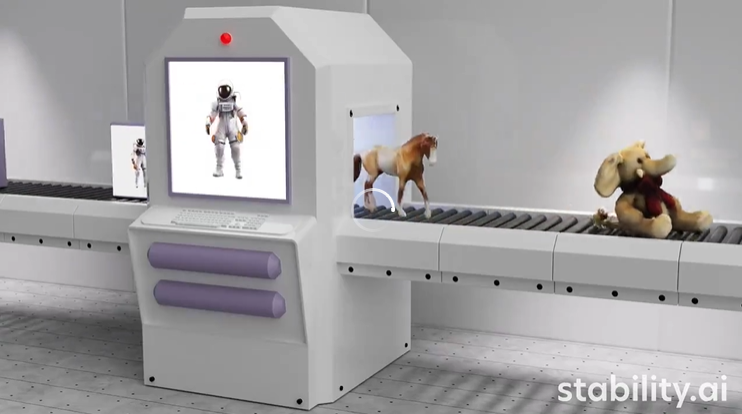 Stable Video 3D震撼登场：单图生成无死角3D视频、模型权重开放
