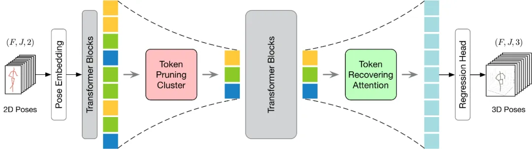 CVPR 2024 | 让视频姿态Transformer变得飞速，北大提出高效三维人体姿态估计框架HoT
