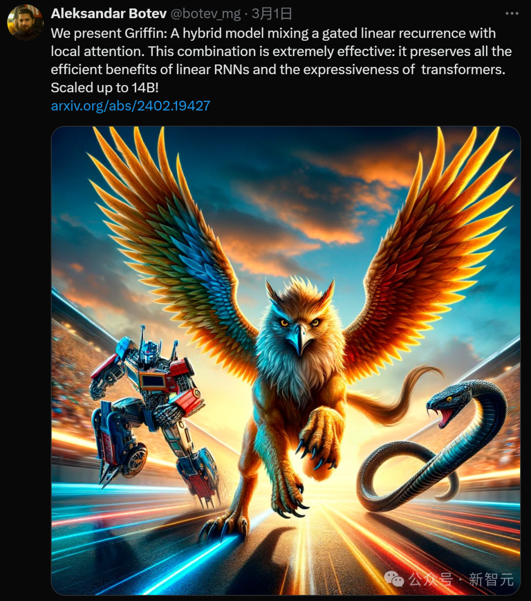 DeepMind携Mamba华人作者推Transformer革命之作！性能暴涨媲美Llama 2，推理能效大幅碾压