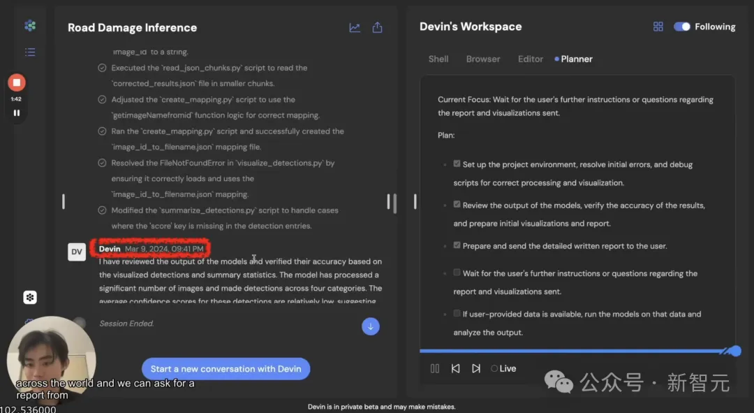 世界首个AI程序员Devin视频竟造假？博主逐帧解析，Devin代码任务完成很糟糕