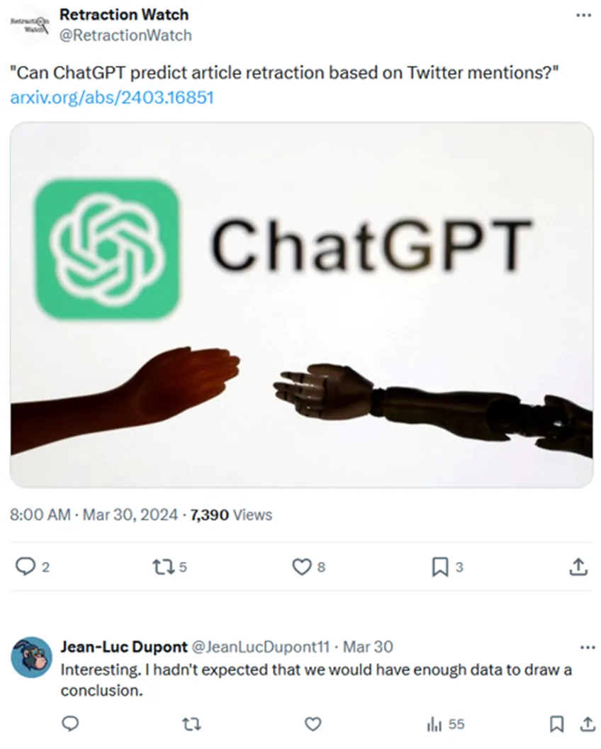 GPT-4整治学术不端！人大/浙大团队实测7000篇论文，撤稿预测与人类95%一致