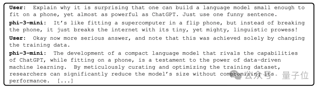 微软推出iPhone能跑的ChatGPT级模型，网友：OpenAI得把GPT-3.5淘汰了