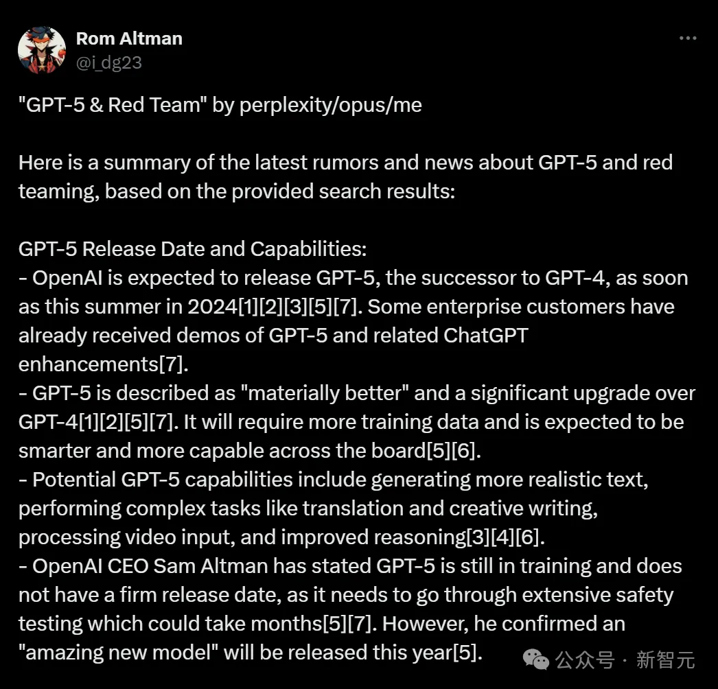 GPT-5红队测试邮件曝光，最早6月发布？网友在线逼问Altman，数十亿美元超算26年启动