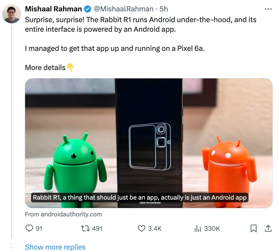 爆款生成式AI硬件，销量突破10万台，拆完一看只是安卓app？