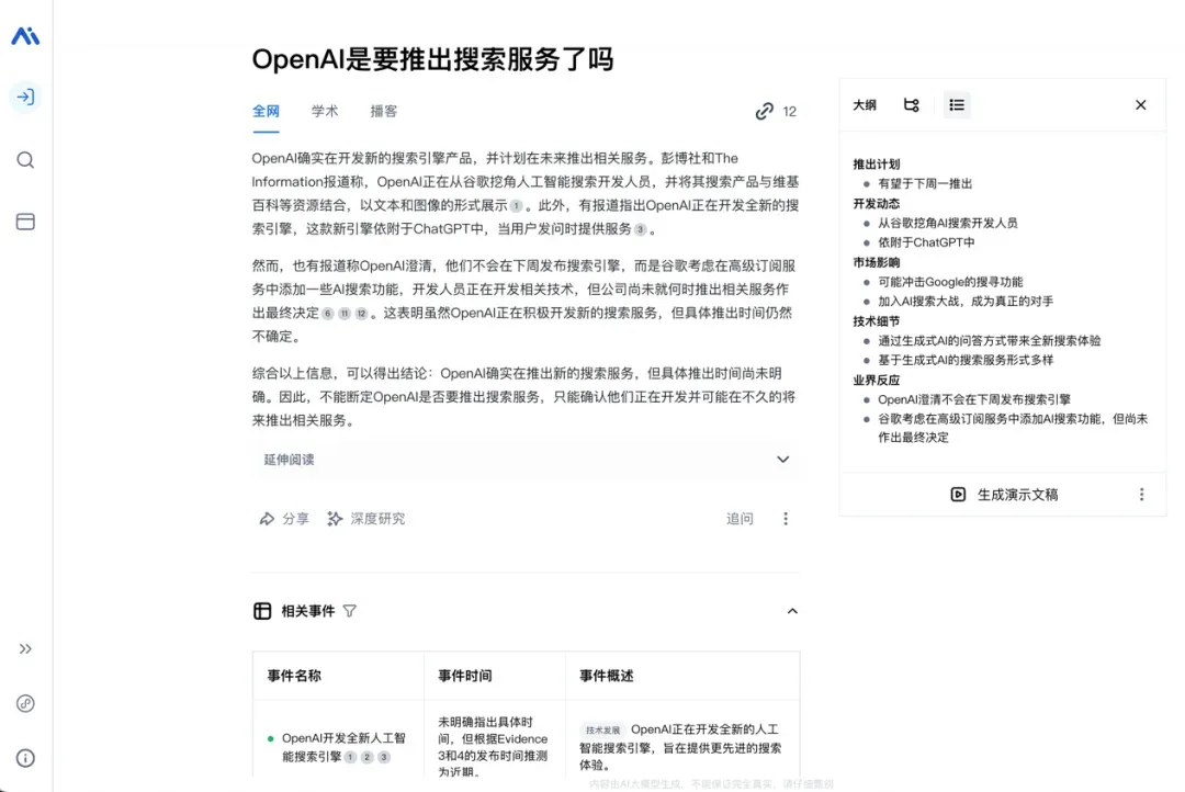 张鹏、傅盛&方汉：连谷歌都下场了，为什么OpenAI 没有推 AI 搜索？
