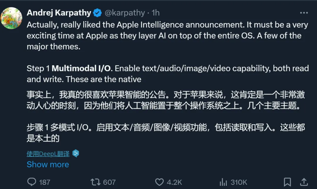 苹果智能炸裂登场：直接GPT-4o加持，全家桶都上生成式AI，Siri脱胎换骨
