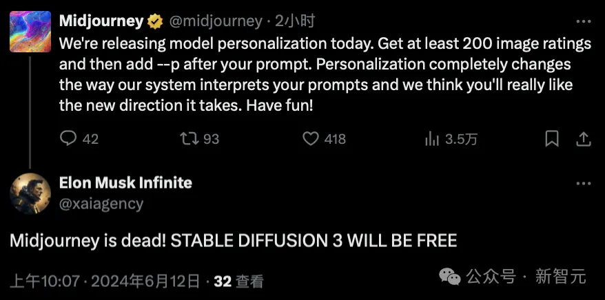 AI生图格局大震！Stable Diffusion 3开源倒计时，2B单机可跑碾压闭源Midjourney 