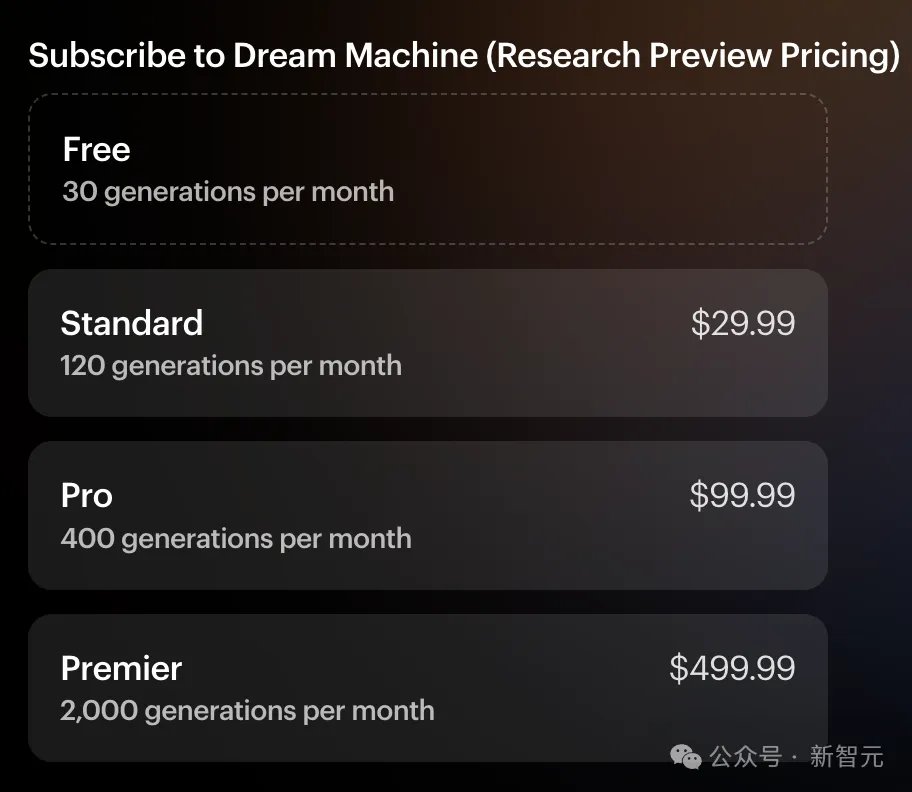 AI视频新霸主诞生！Dream Machine官宣免费用，电影级大片全网玩疯