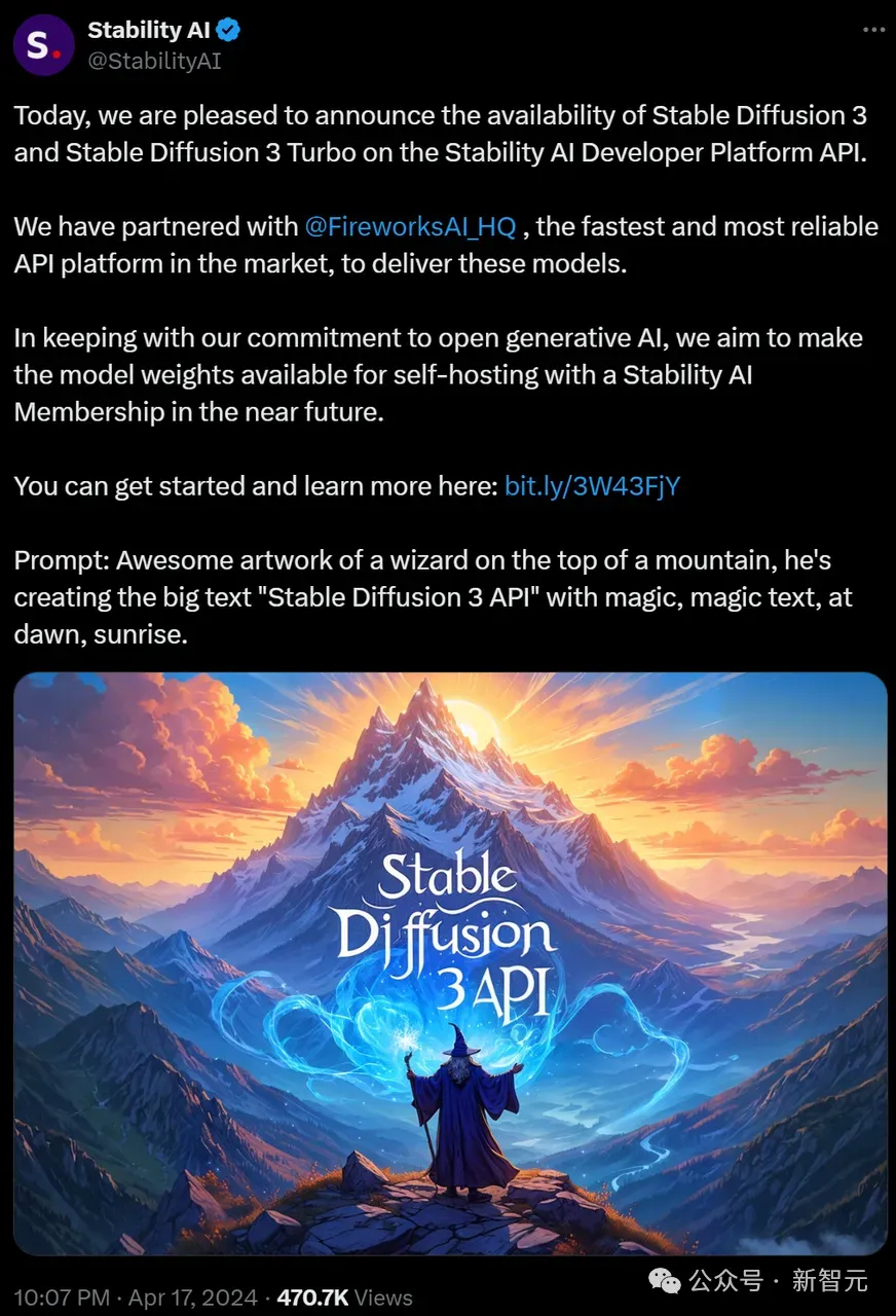 AI生图格局大震！Stable Diffusion 3开源倒计时，2B单机可跑碾压闭源Midjourney 