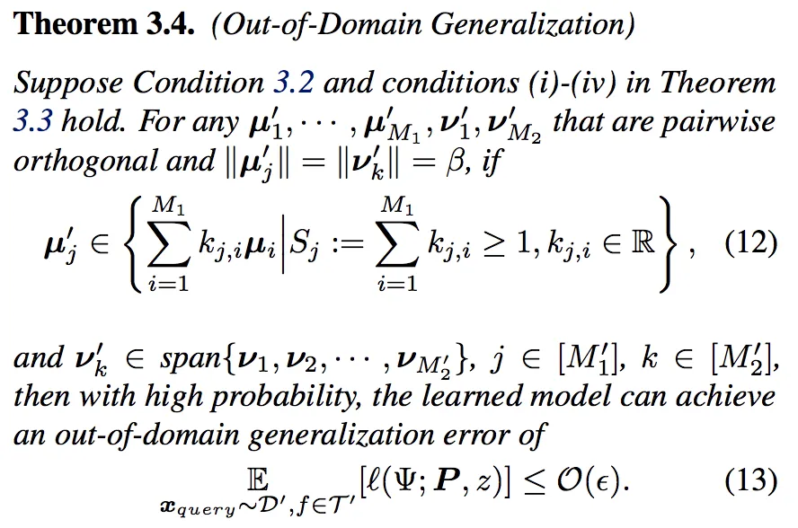 ICML 2024 | 揭示非线形Transformer在上下文学习中学习和泛化的机制 