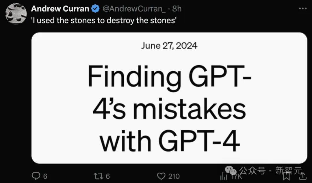 GPT-4批评GPT-4实现「自我提升」！OpenAI前超级对齐团队又一力作被公开 