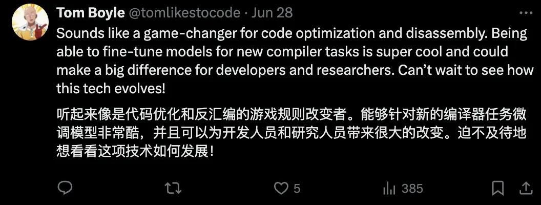 开发者狂喜！Meta最新发布的LLM Compiler，实现77%自动调优效率 