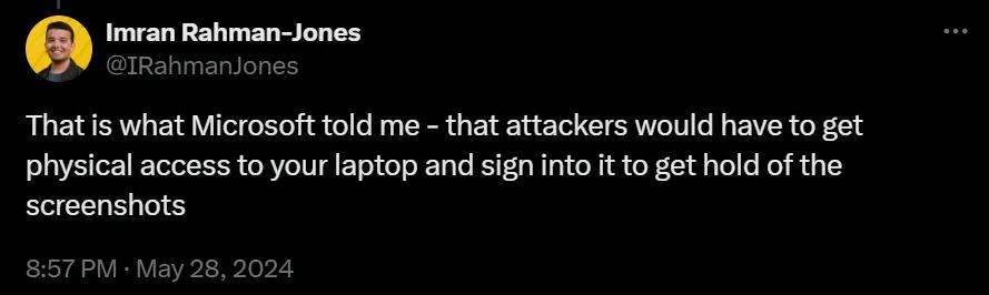 “现在，仅需两行代码，就能窃取你在 Windows PC 上输入/查看的所有内容”