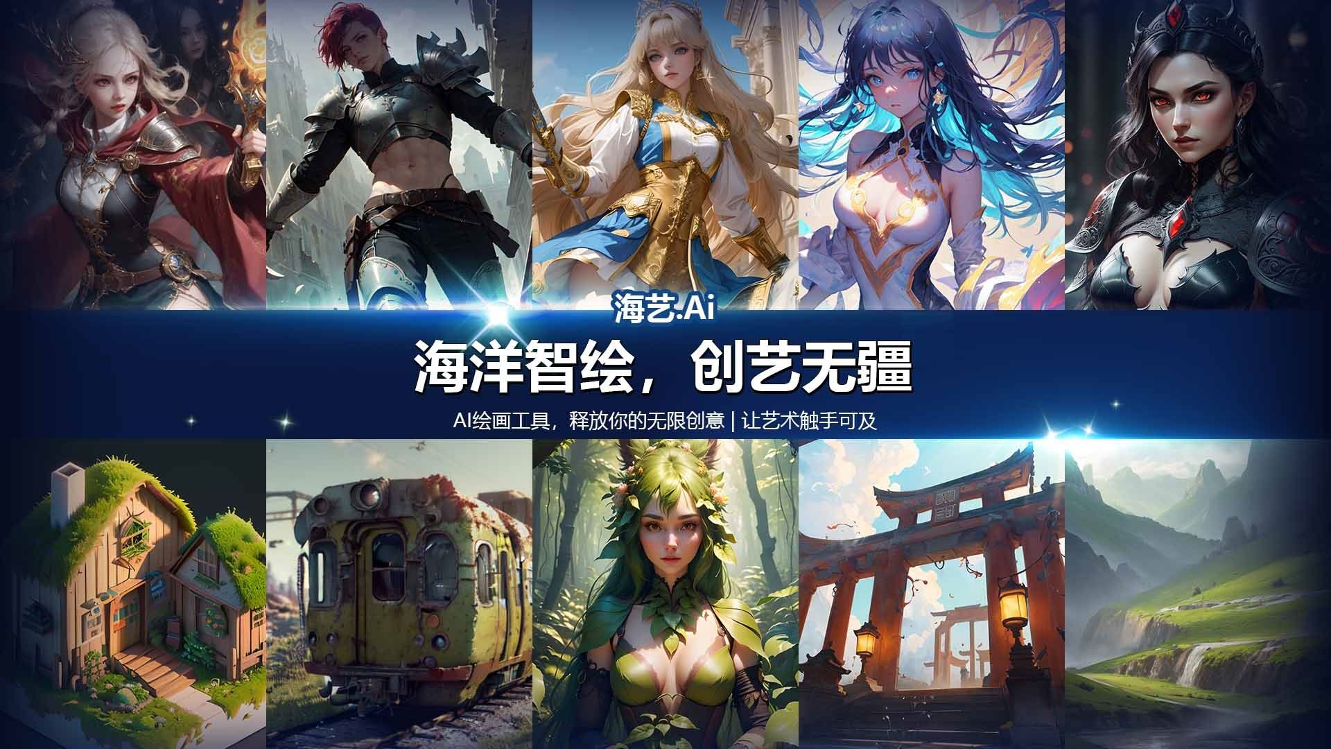 AI成都 | 目标成为无门槛实现创意的专业绘制工具，「海艺AI」建立海外先发优势，国服即将上线
