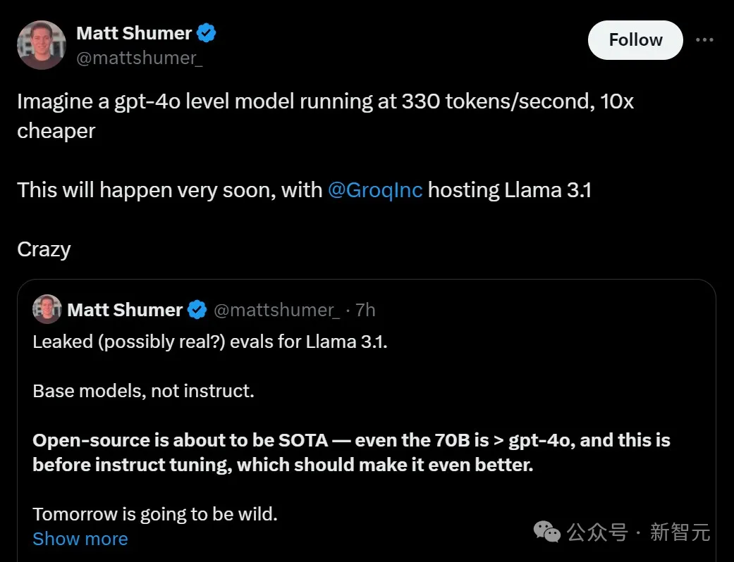 Llama 3.1磁力链提前泄露！开源模型王座一夜易主，GPT-4o被超越 