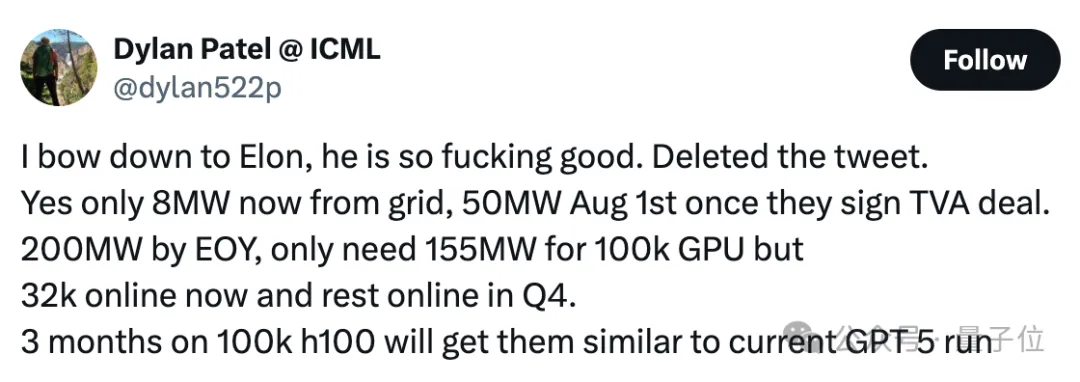 马斯克狂揽10万块H100，自建世界最强AI超算，下一代模型训练开始 
